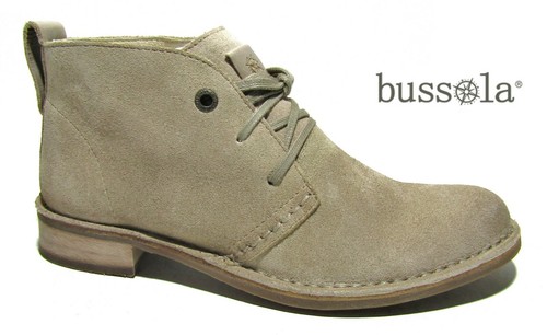 Scarpe polacchine da donna in pelle camoscio classiche con lacci casual  beige | eBay