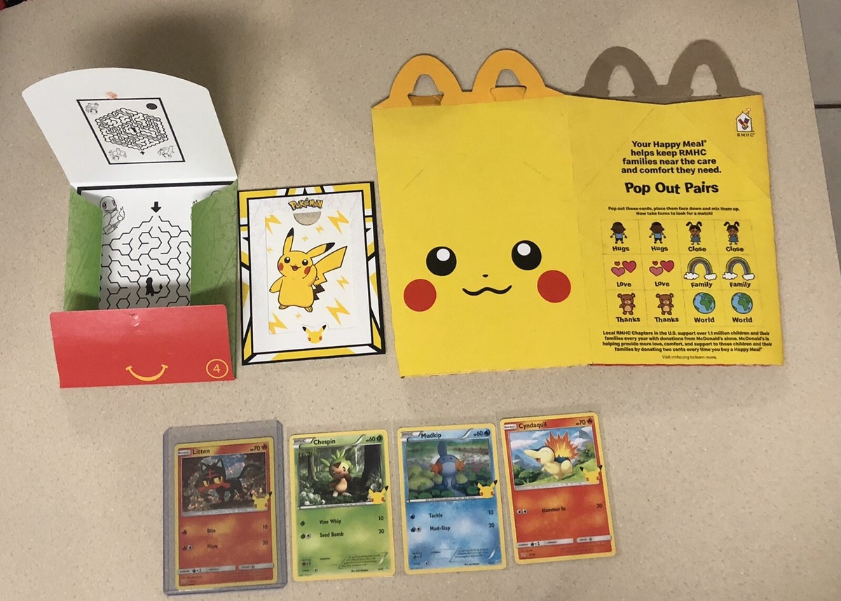 ポケモンカード　25周年記念　マクドナルド限定パック TOY1 ポケカ25周年記念パック アメリカ限定マクドナルドコラボの通販