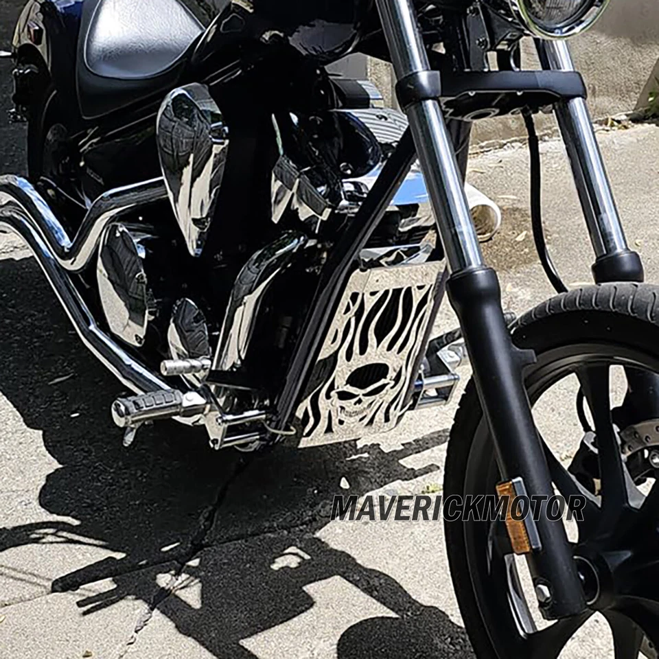 Protector de parrilla de cubierta de radiador cromado para Honda Fury VT1300 2010-2016 15 14 13 12 11 Foto 2 de 4