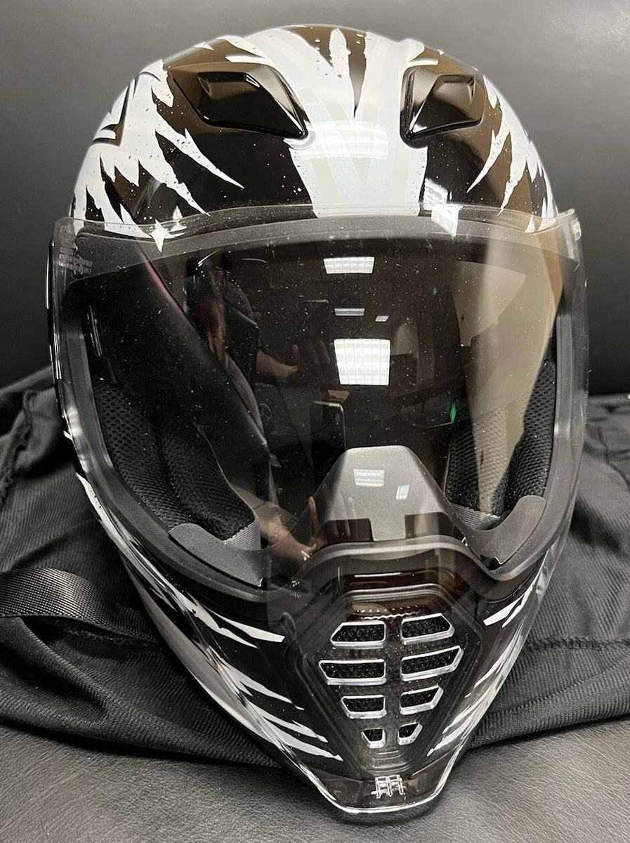 Icon Airflite Full Face Motorcycle Helmet Fayder Small 55 56cm