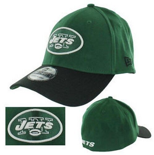 Chapeau New York Jets NFL New Era 39Thirty neuf avec autocollants AFC Football NY  - Photo 1 sur 3