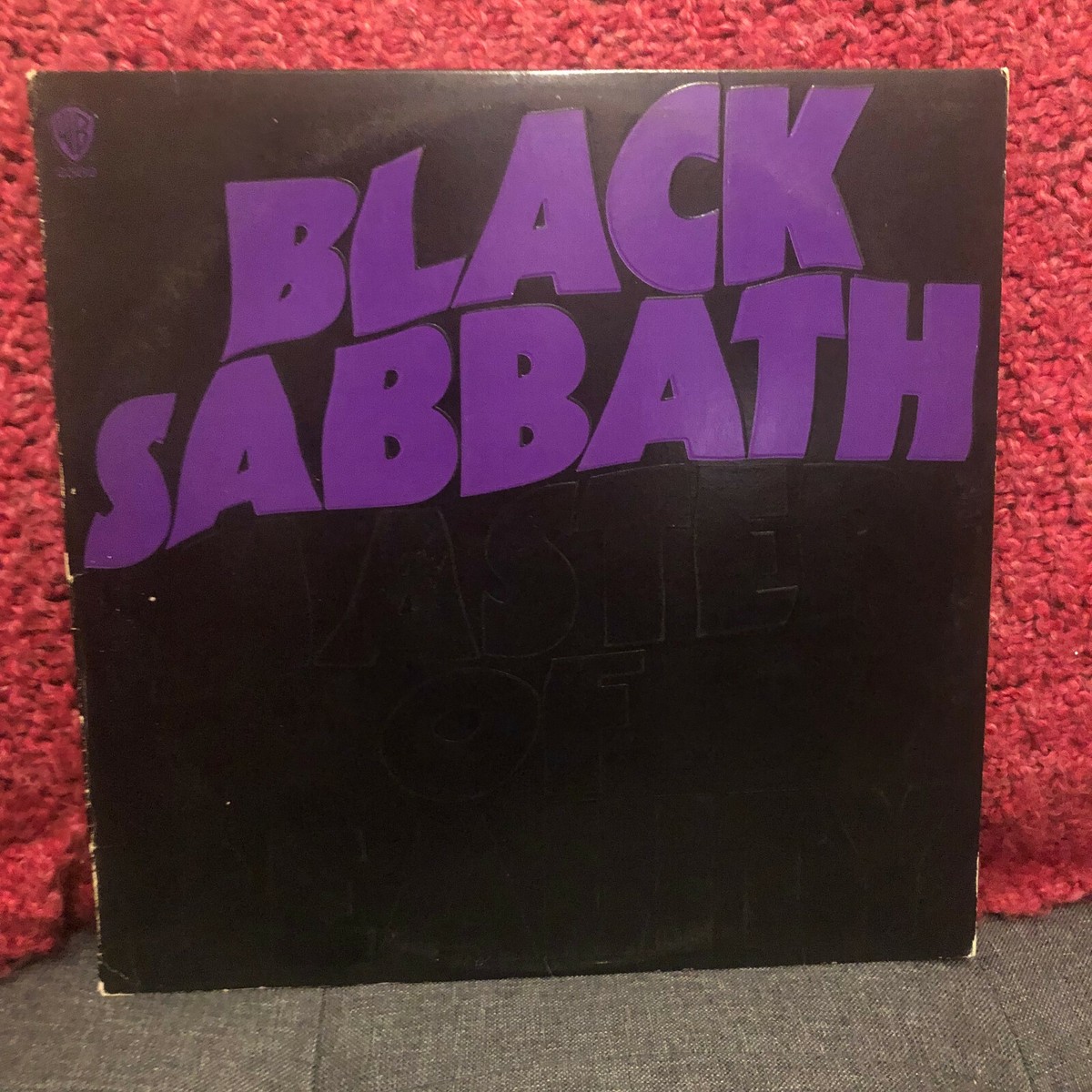 BLACK SABBATH Master Of Reality 1971年国内盤 BLACK SABBATH MASTER OF REALITY 1971 Original Embossed cover