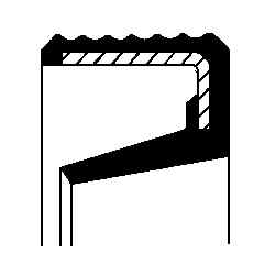 49378504 CORTECO Seal, suspension strut bearing for CITROËN,PEUGEOT