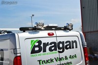 Heck DachträGer + Chrom Flecken + Licht + 3-Function Led Zu Fit Iveco Daily
