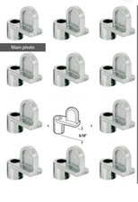 Prime Line PL-7735 Screen Clip With Screws, 5/16", Mill Finish, Pack of 12 NEW