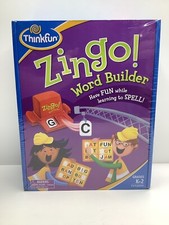NEW Sealed ZINGO Word Builder K-2 Spelling Game by Thinkfun 2-6 Players