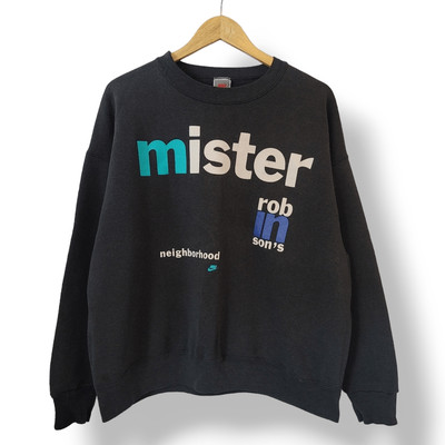 NEW Vintage 90s Nike x Mr. Robinson's Neighborhood Ad Promo Sweatshirt Size XL
