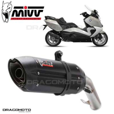 Scarico BMW C 650 GT 2014 2015 MIVV Suono Nero