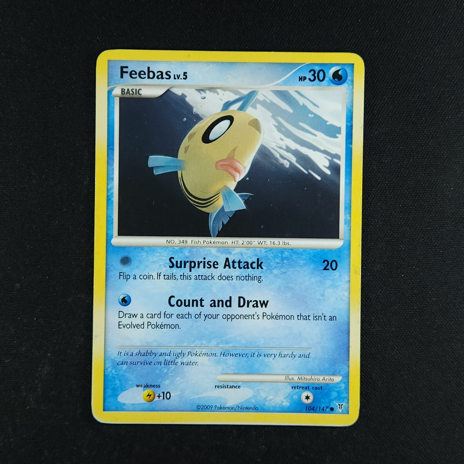 Feebas 104/147 - Supreme Victors - Pokemon Card
