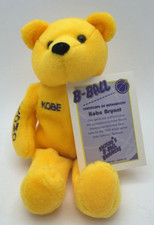KOBE BRYANT 1999 SALVINO'S B-BALL BAMMER PROMOTIONAL BEAR WITH CERTIFICATE