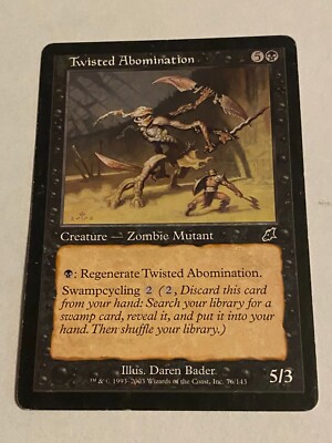 Twisted Abomination - Scourge - Magic the Gathering MTG Nice!