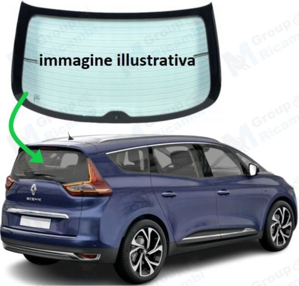 Renault Grand Scenic Ab 2016 Heckscheibe Heckklappe Heckklappe-image