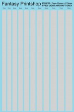 STRIPE SETS, WATER SLIDE TRANSFERS, 7 - 12mm Fantasy Printshop DECALS