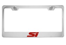 Chrome License Plate Frame For Civic Si Chrome License Plate Frame For Civic Si
