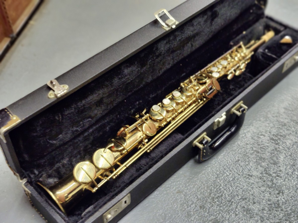 Yanagisawa sUs Soprano Saxophone JAPAN 5763902 with Selmer Hard