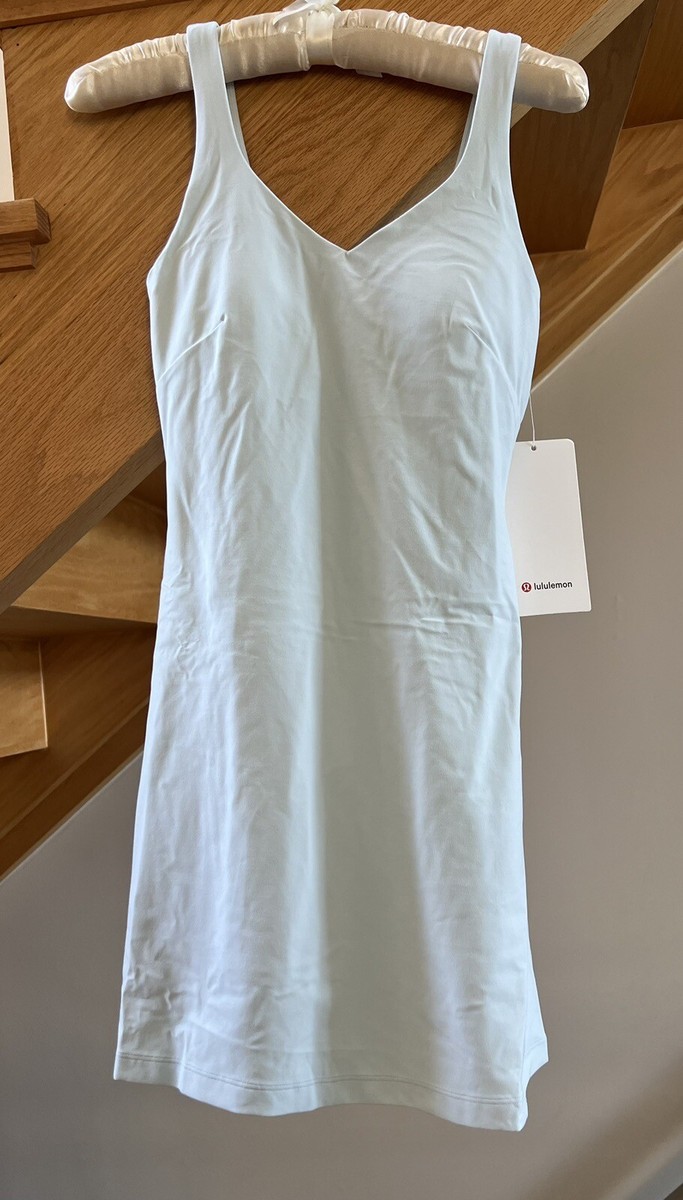 lululemon align dress green Dark Green Tulle A-line Long Prom Dress, MP969 main image 0
