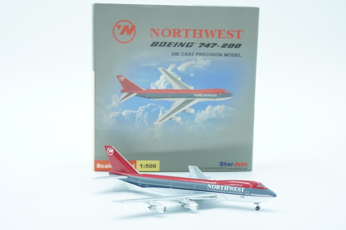 Northwest Airlines Boeing 747-200 Star Jets SJNWA133 (Scale Northwest Airlines Boeing 747-200 Star Jets SJNWA133 (Scale