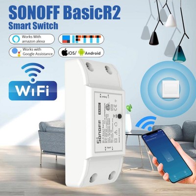 SONOFF Outlets BasicR2 Wifi Breaker Switch Smart Wireless Remote Controller DIY