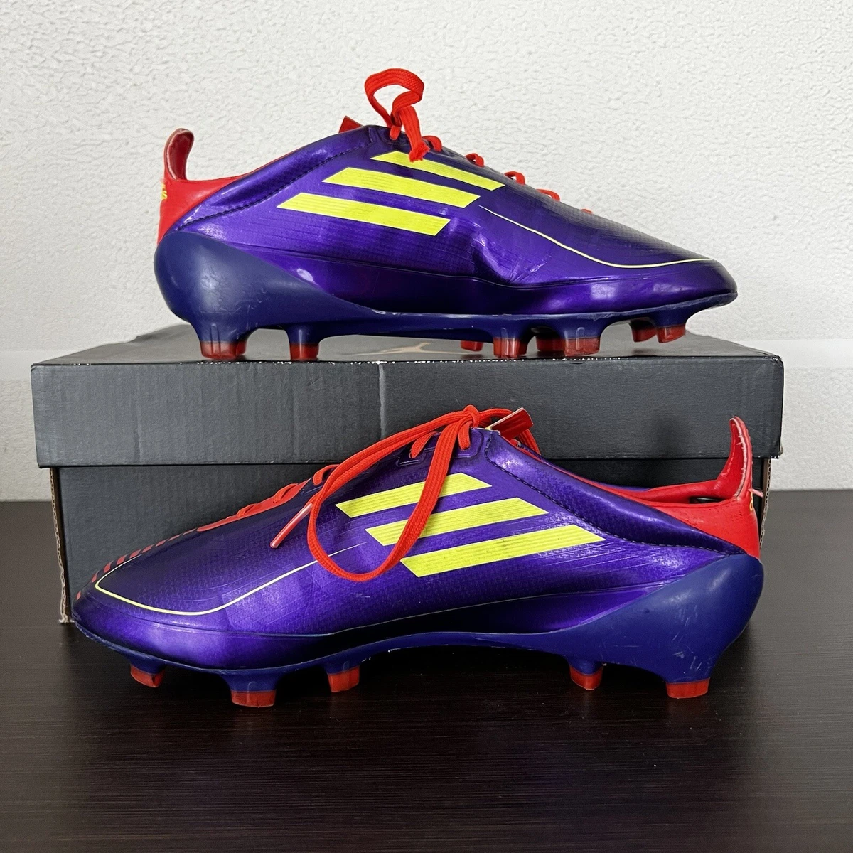 Rare crampons de football Adidas Adizero F50 TRX FG G40339 pour hommes taille US