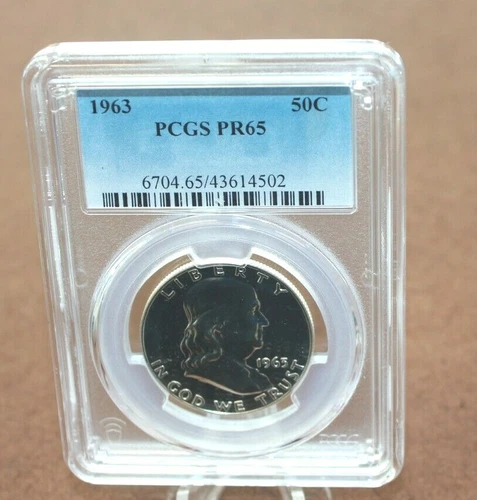 1963 Franklin Half PCGS PR65 [022WEJ]