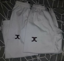 2 X Jc Teakwondo Suit Bottoms Size 120 Cm