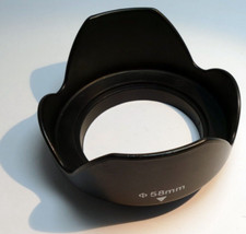 58mm Tulip Petal shaped Lens Hood Shade for 18-55mm IS lenses