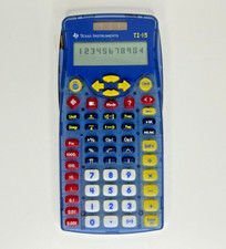 Texas Instruments TI-15 Explorer Elementary Calculator  Working NO COVER AS IS