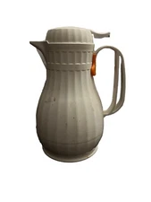 Insulated Thermal Pitcher White 44 oz Bakers and Chefs