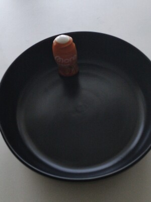 ASA Selection Coppa Kuro Schale Schälchen Salatschale Porzellan schwarz Ø 27 cm