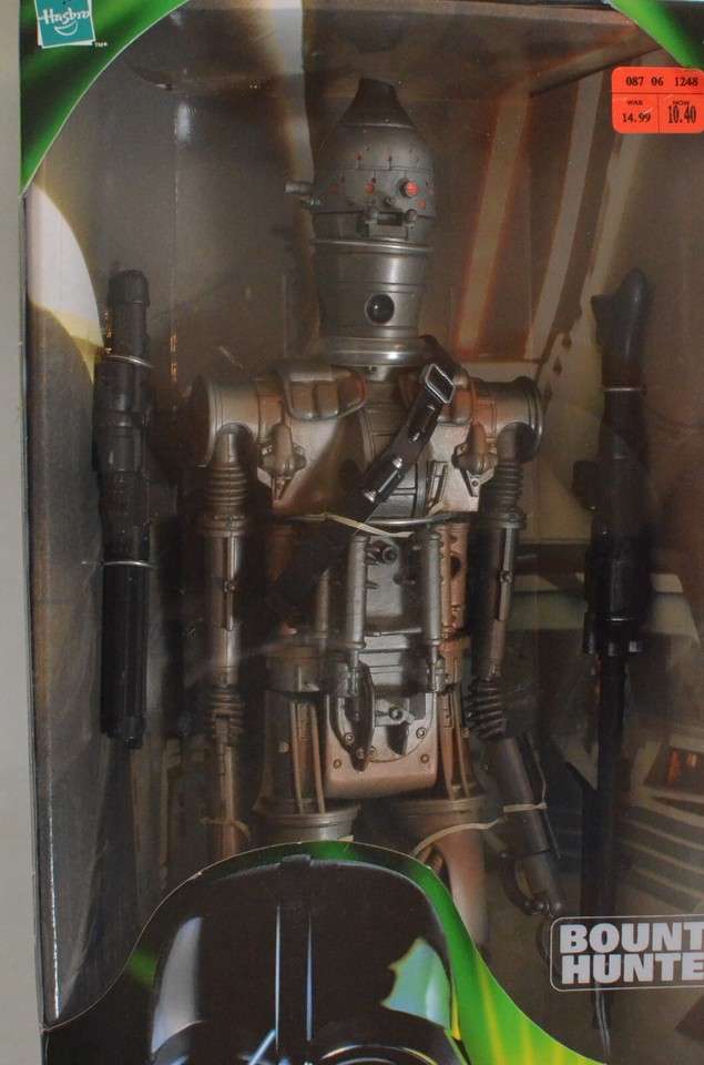 Star Wars IG88 W/ RIFLE & IMPERIAL BLASTER 12" Figure POTJ Action