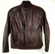 Jacket Finish Leather Refinish Color Restorer  Med. BROWN Fix worn OLD 3pc KIT