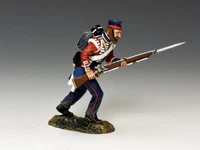 KING & COUNTRY CRIMEAN WAR CR008 BRITISH SOLDIER ADVANCING AT PORT