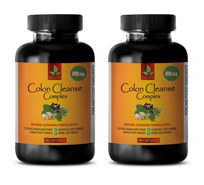 super colon cleanse - COLON CLEANSE COMPLEX - constipation relief - 2 Bottles