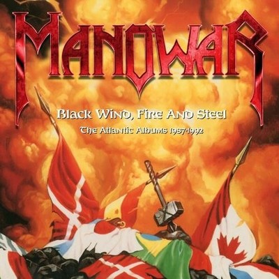 MANOWAR: BLACK WIND FIRE & STEEL: ATLANTIC ALBUMS 1987-1992 - CD