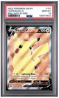 2022 POKEMON SWORD & SHIELD BRILLIANT STARS #157 FULL ART/PIKACHU V PSA 10