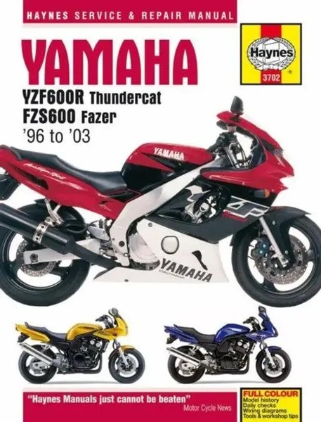 Haynes Publishing | Yamaha YZF600R Thundercat & FZS600 Fazer (96 - 03) Haynes...-image