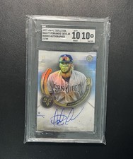 Fernando Tatis Jr. 27/99 - 2019 Topps Triple Threads #RAU-FT ON CARD AUTO SGC 10