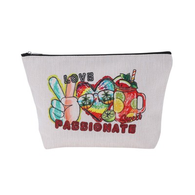 1 Pc Portable Makeup Bag for Vacation Business Travel White