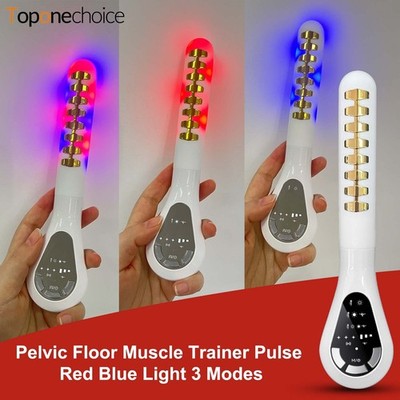 Vaginal Tightening Rejuvenation Wand 2in1 LED Pelvic Floor Trainer 630nm 450nm