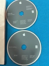 Apple iBook G4 OS X 10.4.4 Tiger Install Restore Discs  User Guide AHT OEM 2006