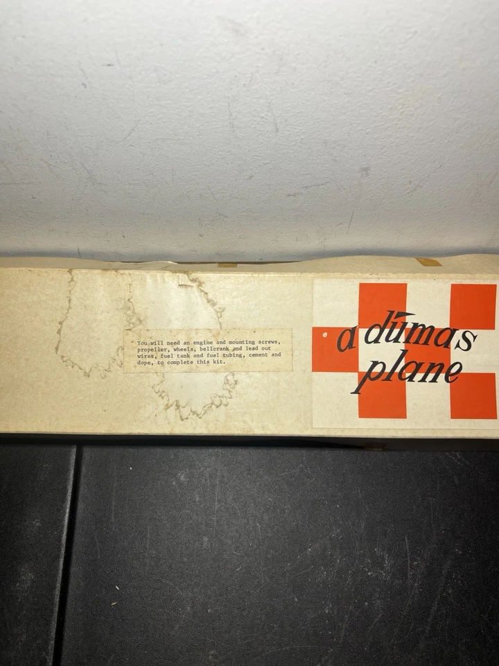 复古 A Dumas 飞机 Taylor Cub Balsa 模型套件 35 英寸 WS 0.49-.51 套件 F-10 — 第 3/4 张图片