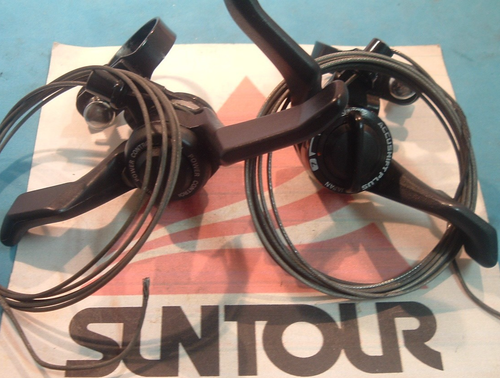 Vintage Suntour Command Shifter Accushift Plus 7s 7 Speed Lever Set Japan Sfpyqfjkwhxcwlzr