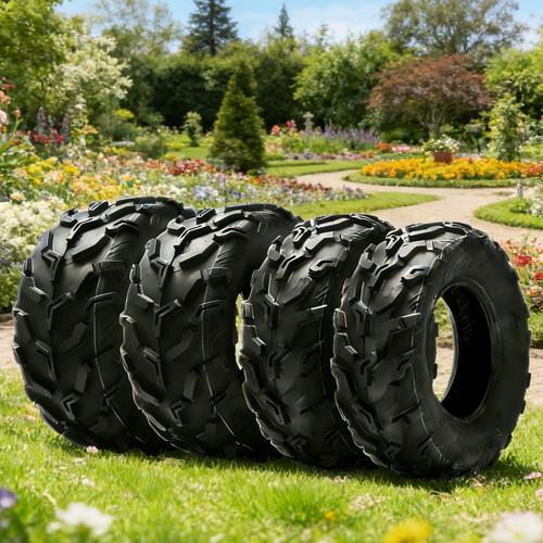 4PCS 25x8-12 25x10-12 ATV Tires UTV Mud All Terrain 25x8x12 25x10x12 6PR Replace