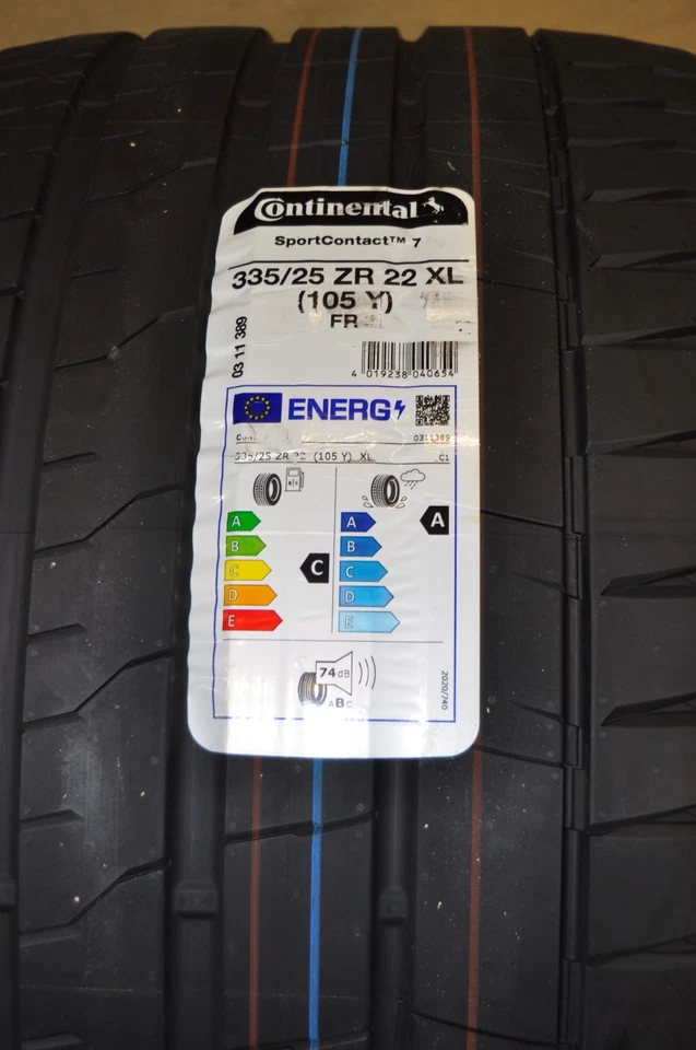 Reifen Continental Sport Contact TM7 335/25 ZR22 105Y - Bild 2 von 3