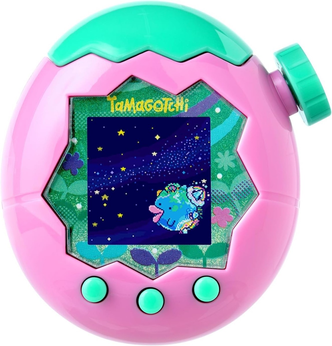 BANDAI Tamagotchi Paradise Pink Land English German French 9