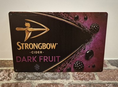 STRONGBOW Cider Dark Fruit Schild Blechschild Bar Pub Deko Werbeschild 30x20cm
