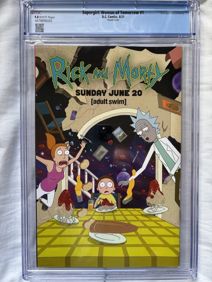 Supergirl Woman of Tomorrow #1 CGC 9.8 Gary Frank Variant Cover Tom King - Image 3 of 3