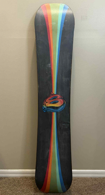 Burton FREE THINKER 154cm Used Snowboard Rare Classic Collector