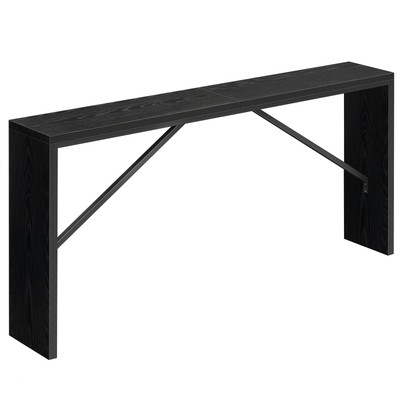 Console Table, 62.2'' Long Sofa Table Behind Couch, Narrow Entryway Table, Far...