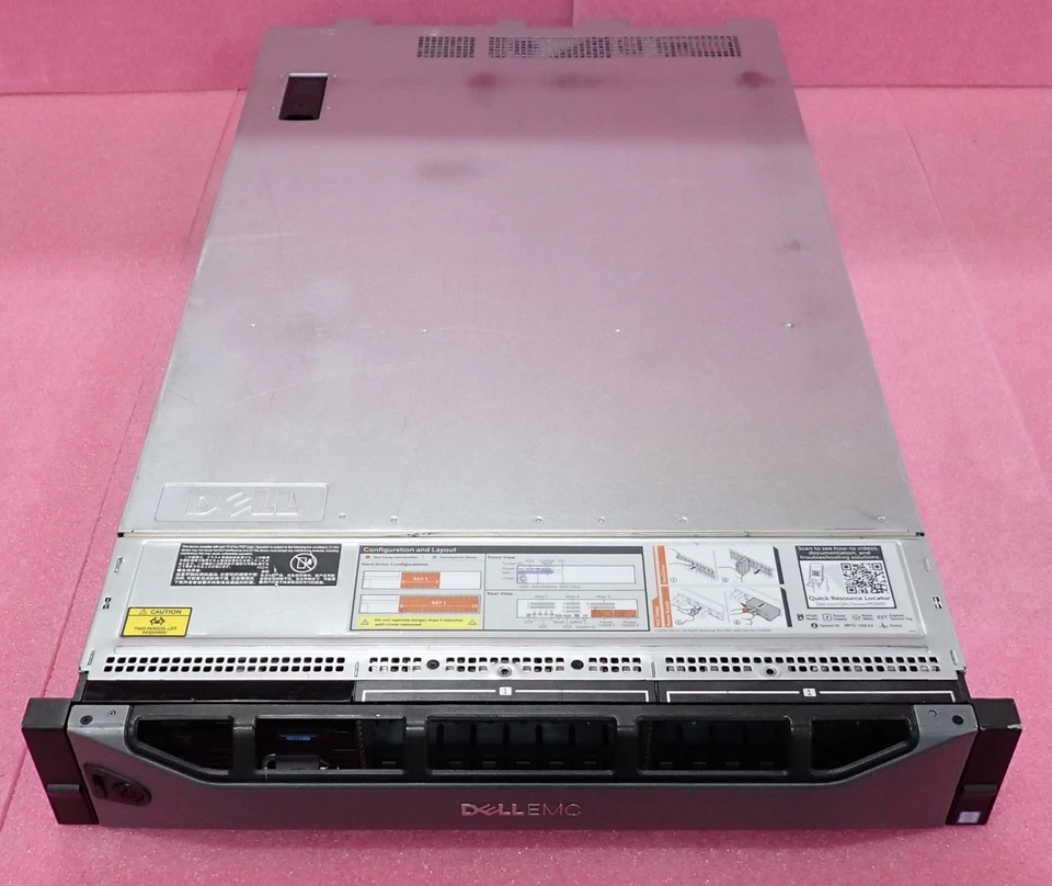Dell PowerEdge R830 4x Ten-Core E5-4620v4 512GB RAM 16x 2.5" Bay 2U Server - Image 2 of 4